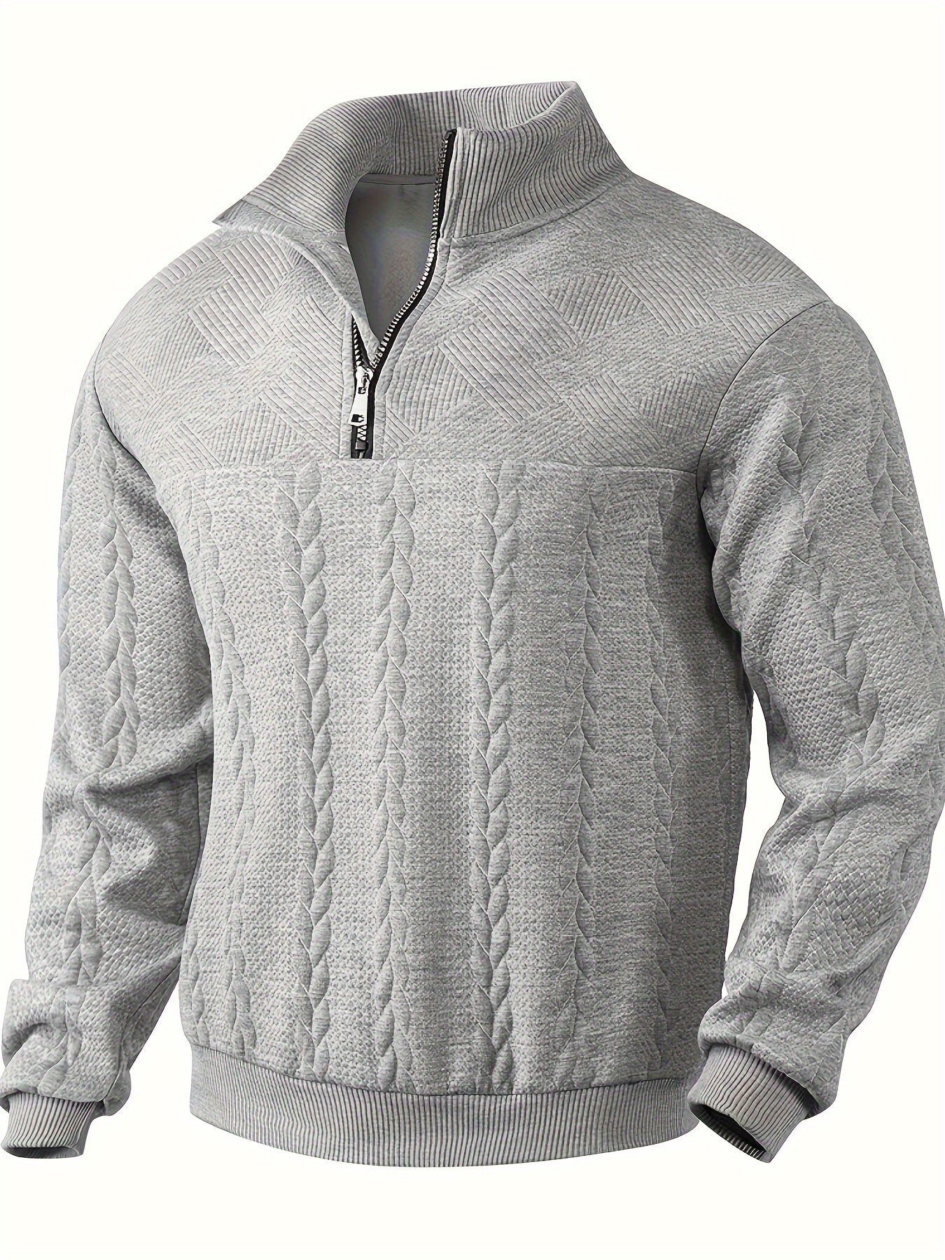Heritage Vintage Quarter Zip Sweater