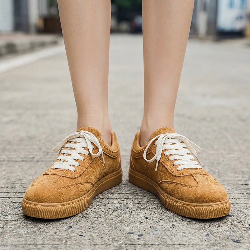 Mara Suede Sneakers – All-Season Lightweight Shoes