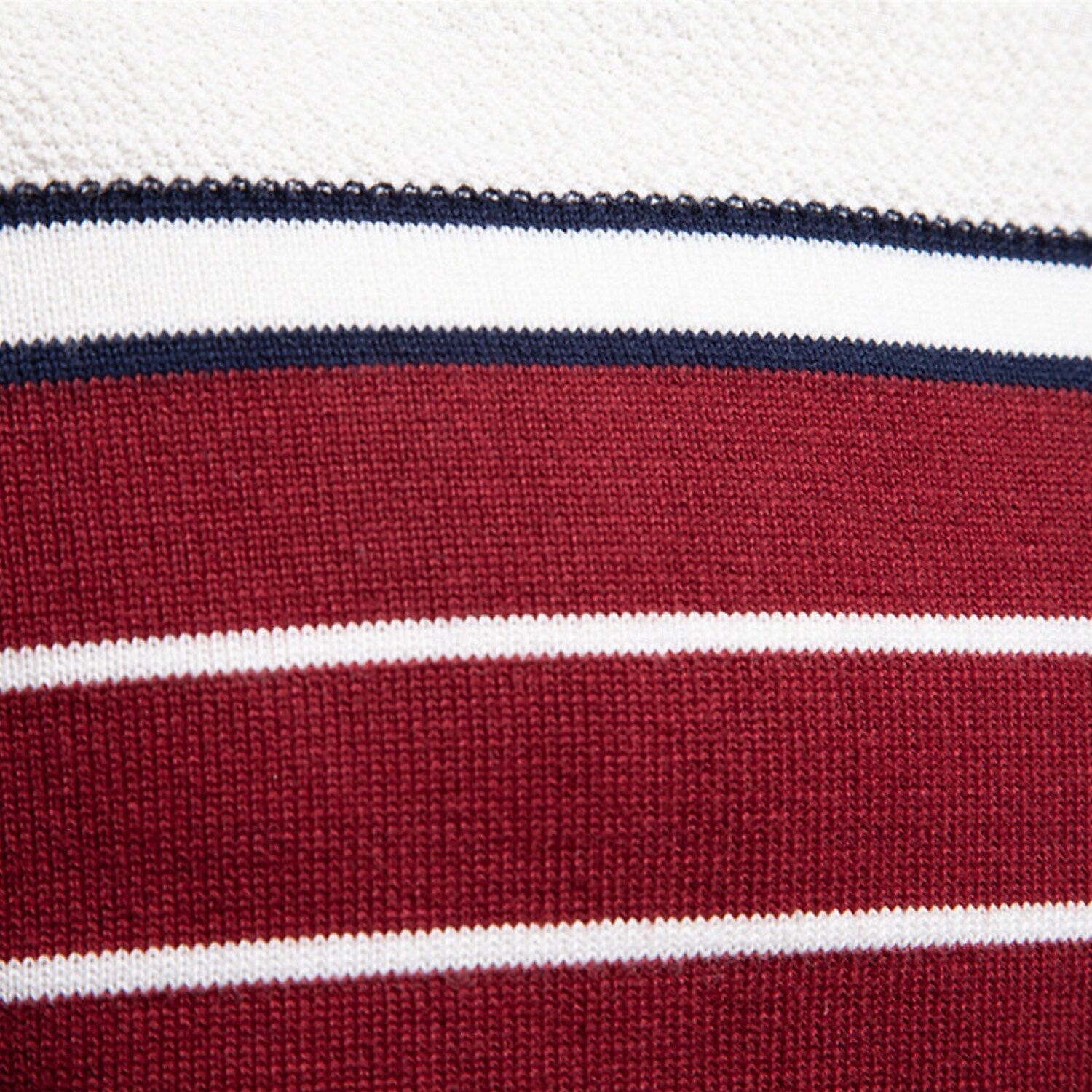 Griffin Men's Striped Crew Neck Sweater