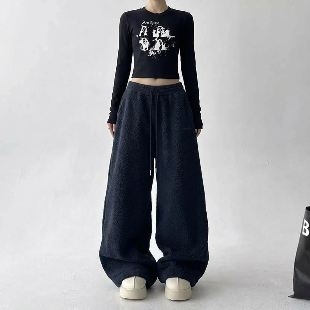 Rosalind Women’s Fleece Pants – Soft Drawstring Fit