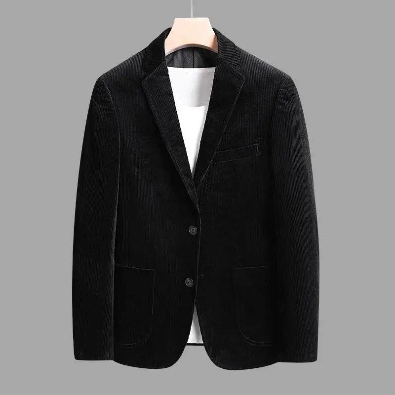 Joel Men’s Blazer Jacket – Lightweight Corduroy Sports Jacket for Summer & Transitional Wear
