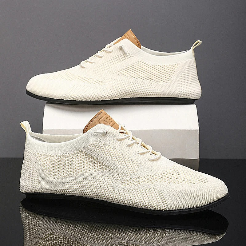 Eli Mesh Knit Slip-Ons – Lightweight Walking Shoes with Breathable Flexibility