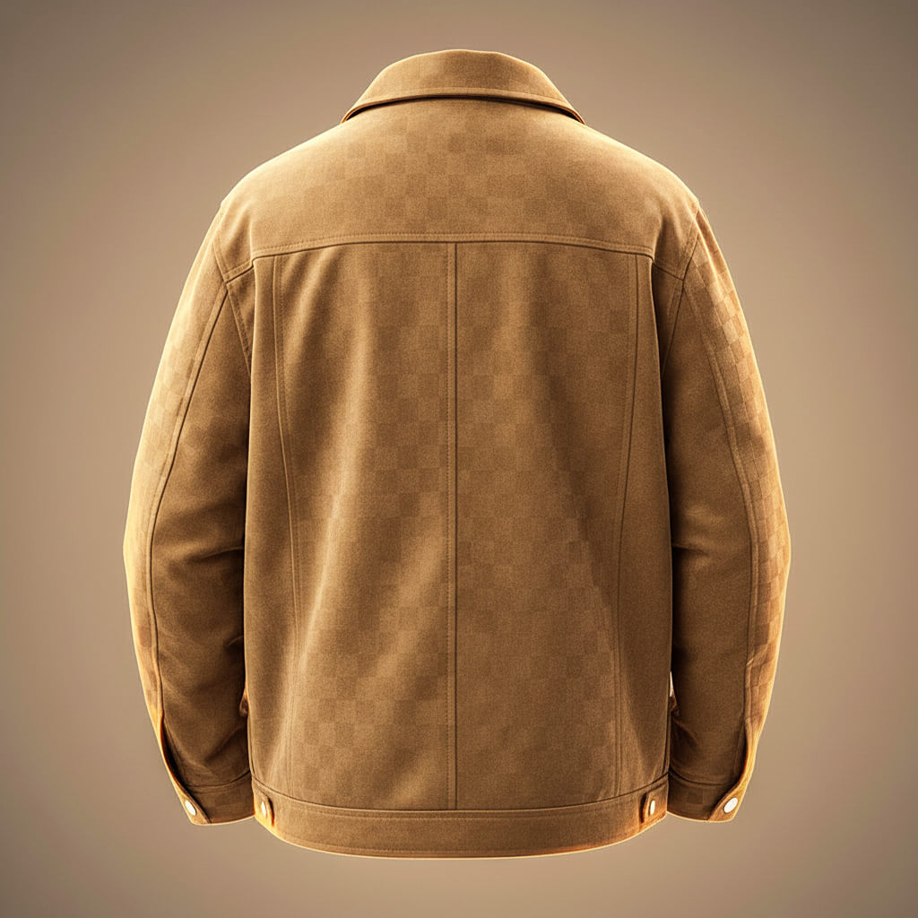 Bellano Check Suede Jacket