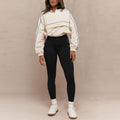 Nico Contrast-Collar Nylon Windbreaker Set