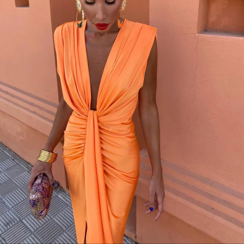 Lucia Sleeveless Summer Dress – Breezy Comfort with Everyday Elegance