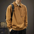 Rome Relaxed Cotton Polo Sweatshirt
