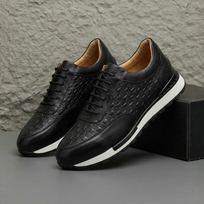 Warren Classic Leather Oxford Sneakers