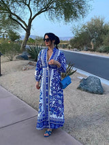 Kai Chic Floral Pattern Dress