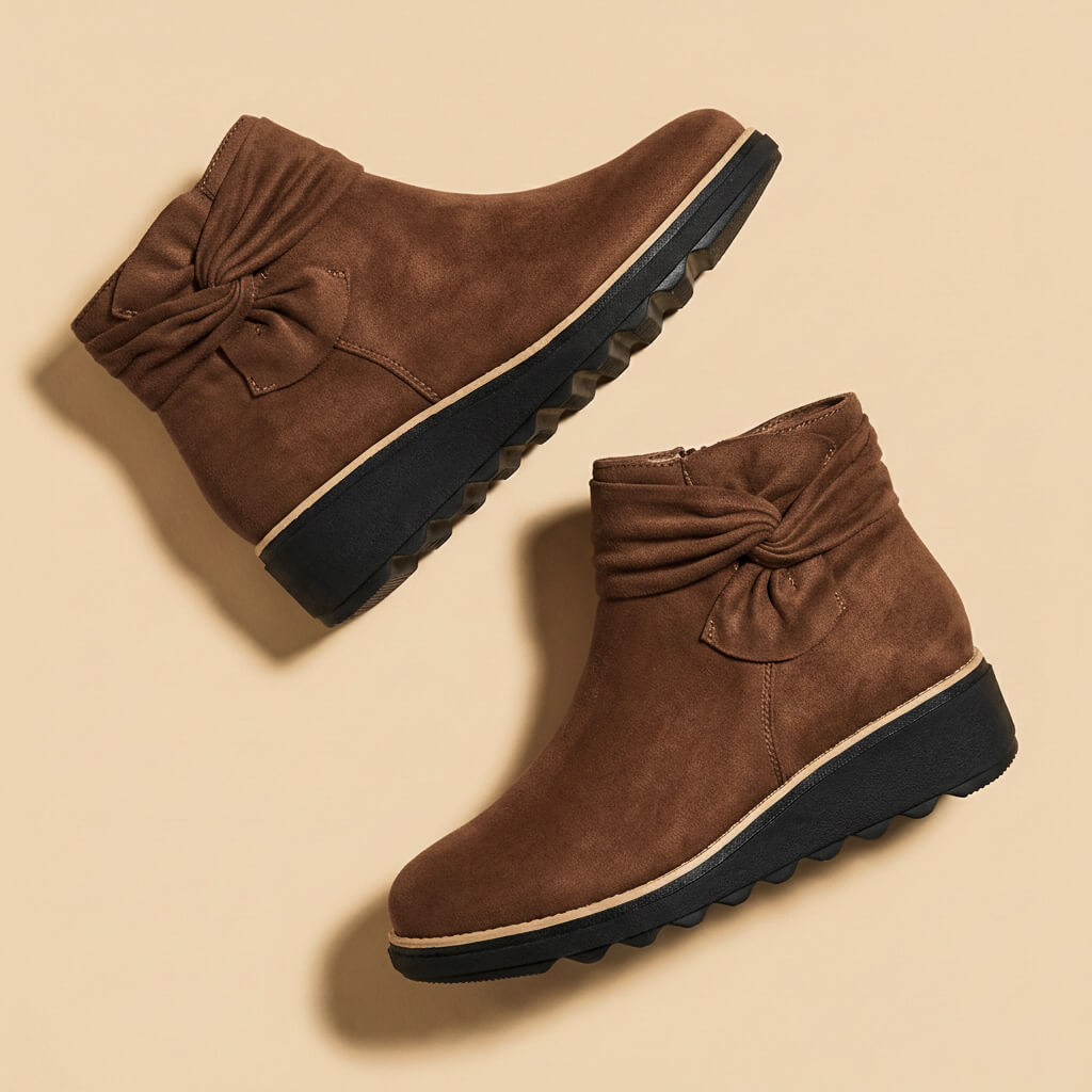 Penelope Suede Heritage Ankle Boots