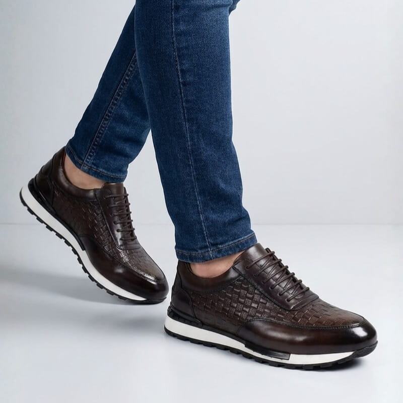 Warren Classic Leather Oxford Sneakers