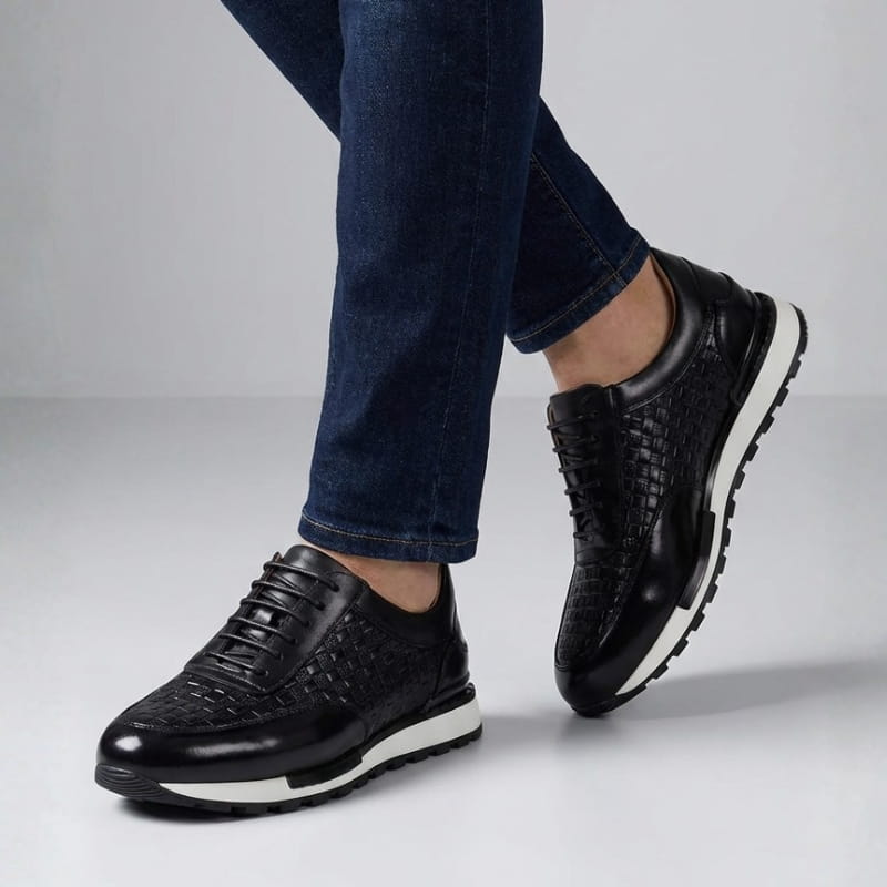 Warren Classic Leather Oxford Sneakers