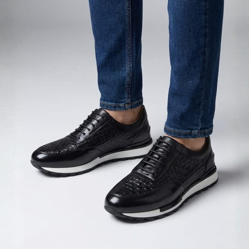 Warren Classic Leather Oxford Sneakers