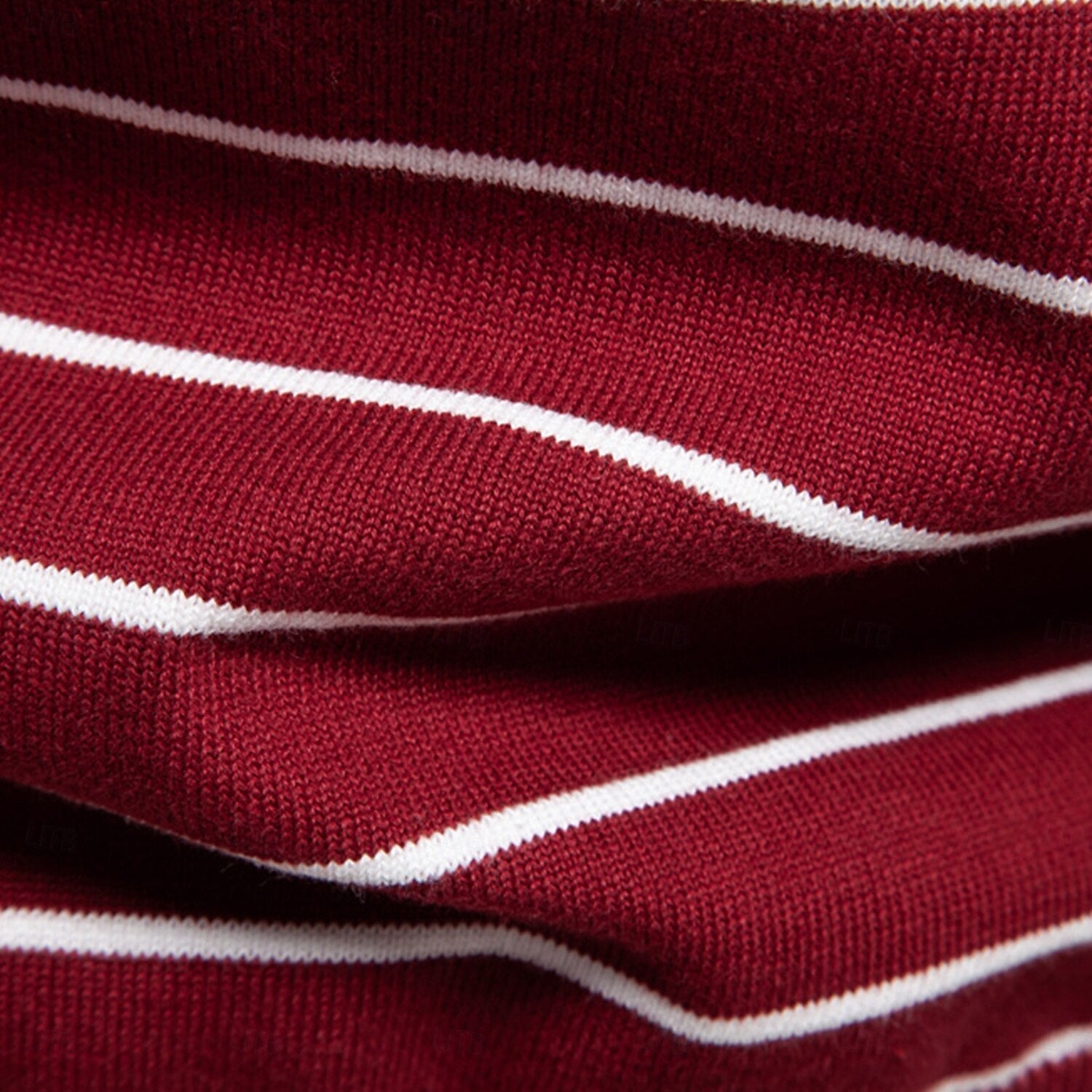 Griffin Men's Striped Crew Neck Sweater