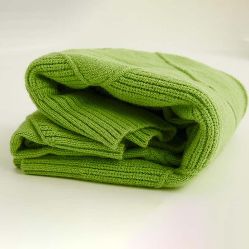 Soraya Women’s Turtleneck Sweater – Textured Knit Relaxed Fit for Fall