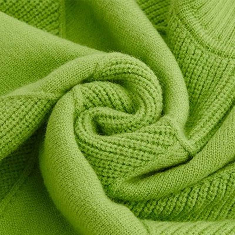 Soraya Women’s Turtleneck Sweater – Textured Knit Relaxed Fit for Fall