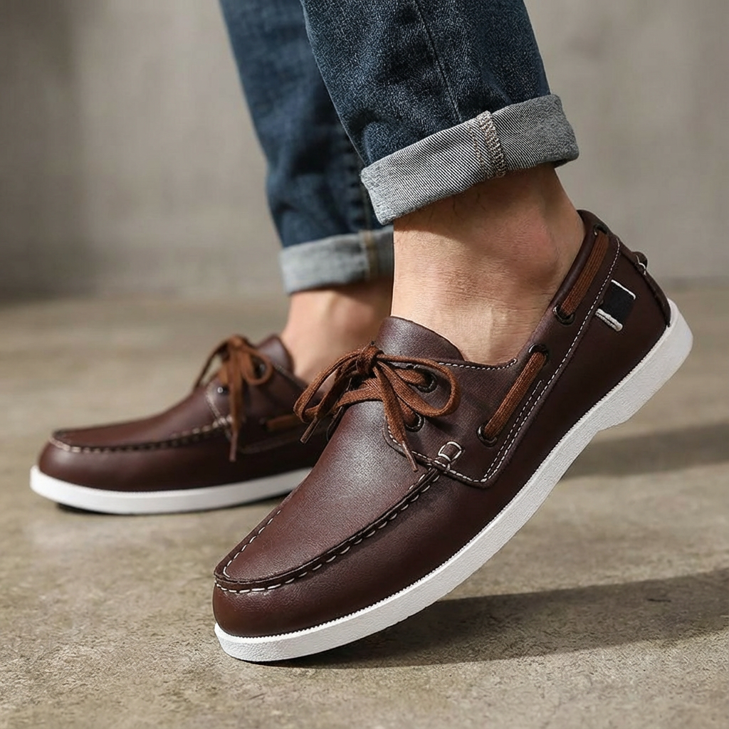 Grant Men’s Leather Slip-On Loafers