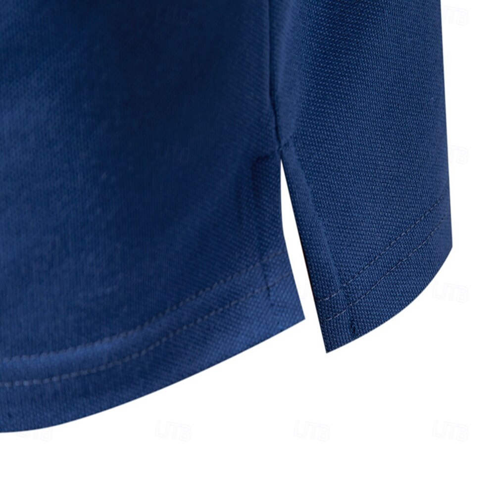 Elias Men's Floral Knit Polo Shirt