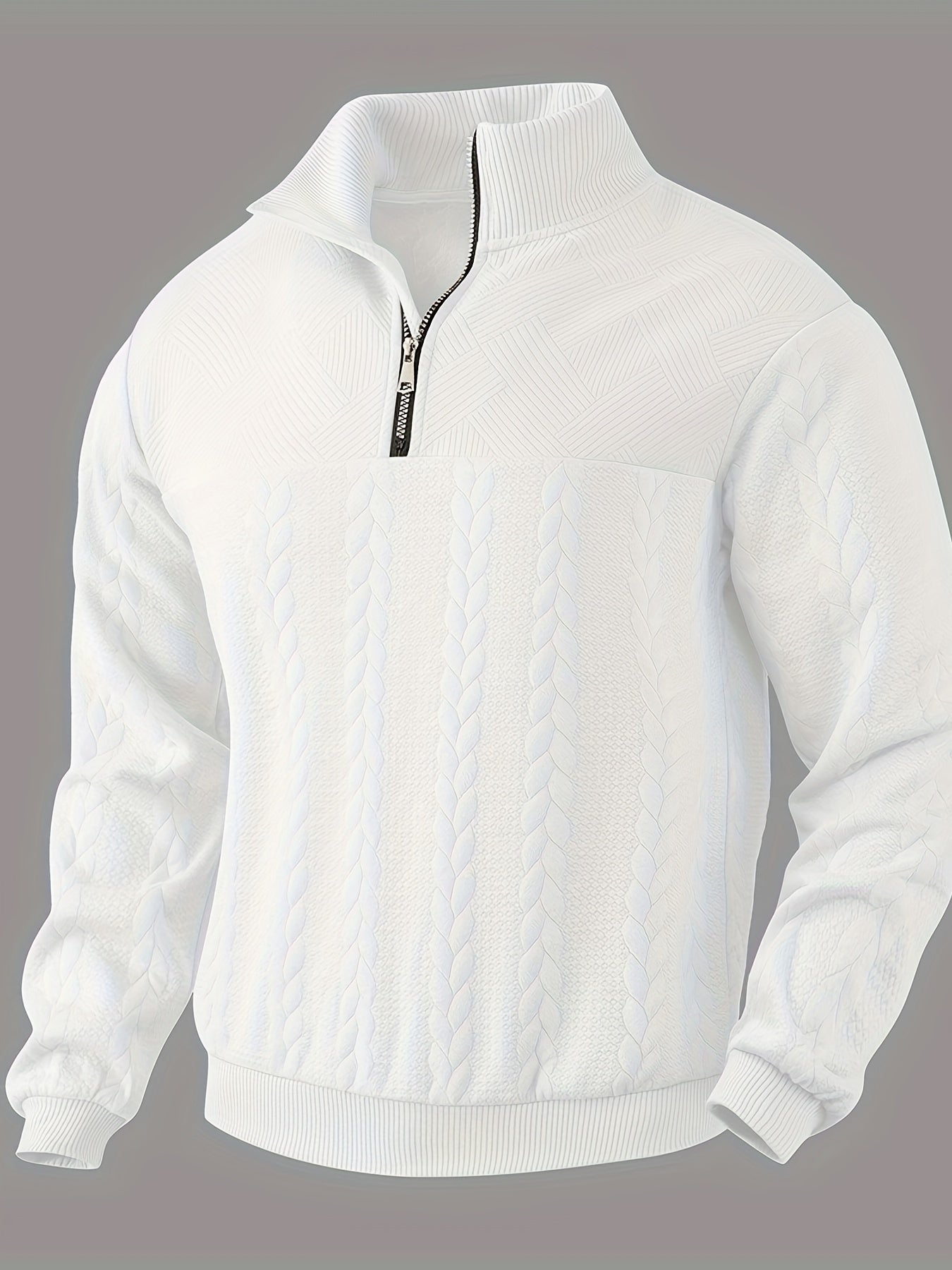 Heritage Vintage Quarter Zip Sweater