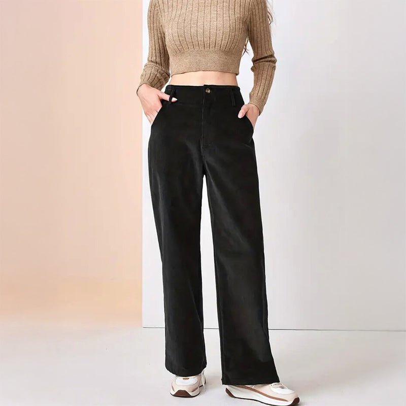Ivy Corduroy Wide-Leg Trousers