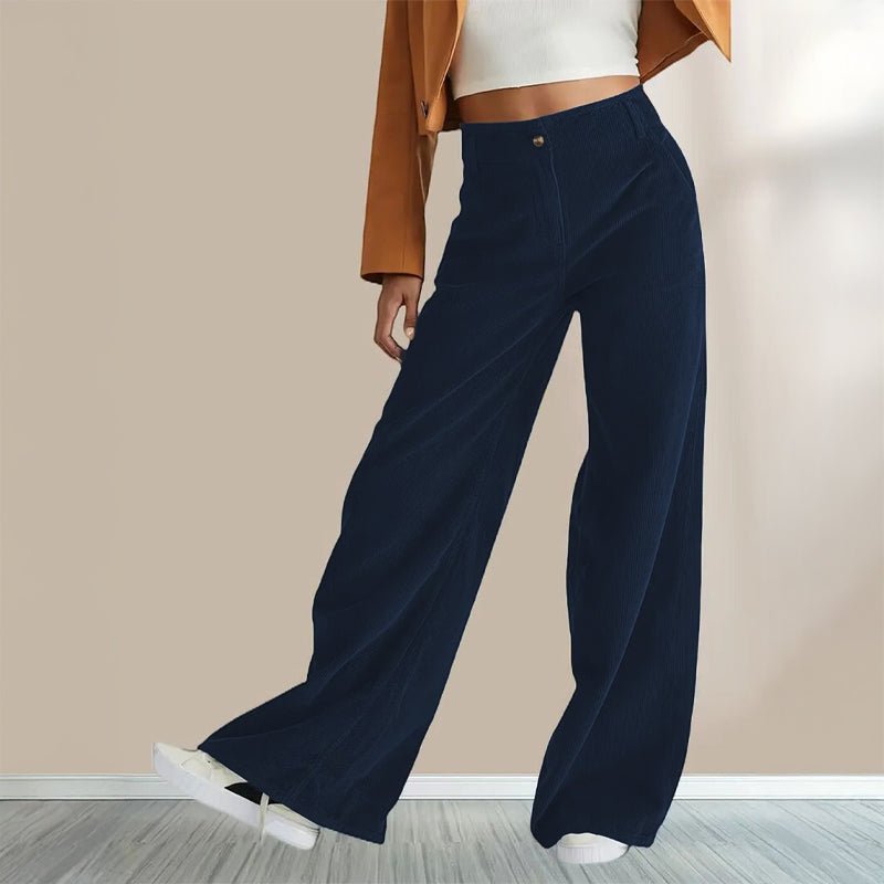Ivy Corduroy Wide-Leg Trousers