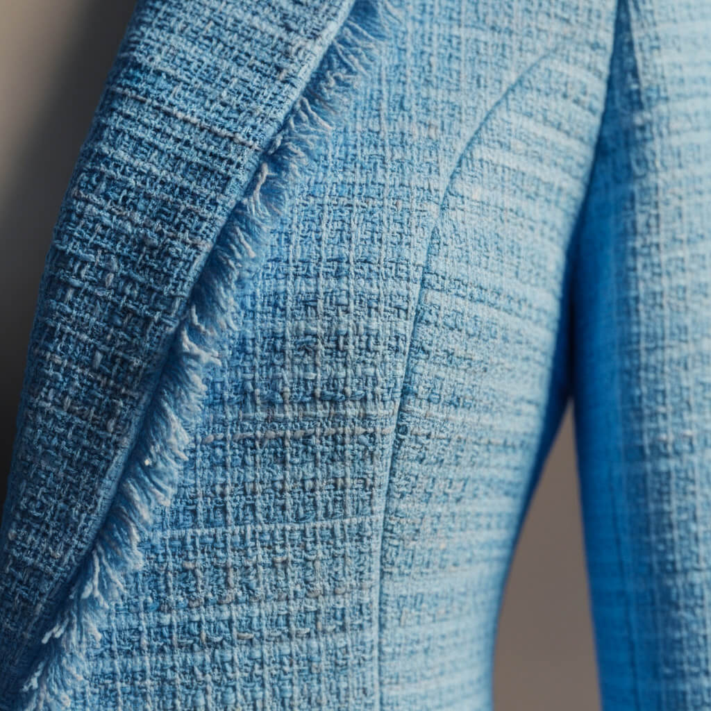 Avery Women’s Blazer – Wool Blend Boucle Couture