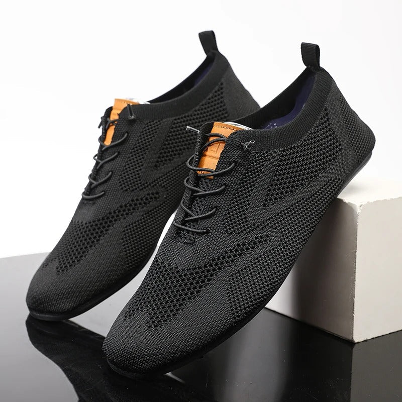 Eli Mesh Knit Slip-Ons – Lightweight Walking Shoes with Breathable Flexibility