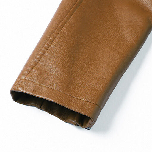 Thomas Men’s Leather Jacket – Structured Zip-Up Moto Jacket