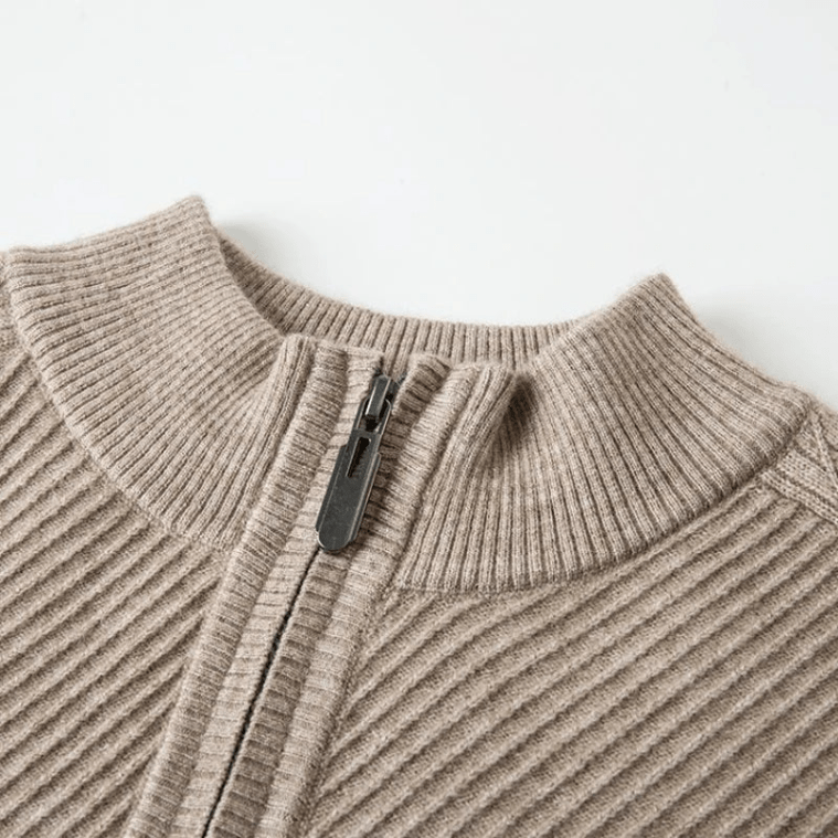 Sven Men’s Quarter-Zip Sweater – Lightweight Soft Knit Pullover