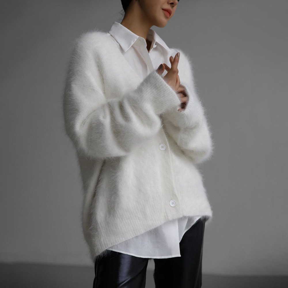 Clara Fur Knit Cardigan