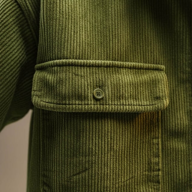 Jasper Men’s Corduroy Shirt Jacket – Sherpa-Lined Outerwear
