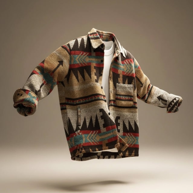 Orion Men’s Shirt Jacket – Premium Wool Blend Outerwear