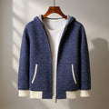 Diego Men’s Cashmere Hoodie – Soft Knit with Structured Fit