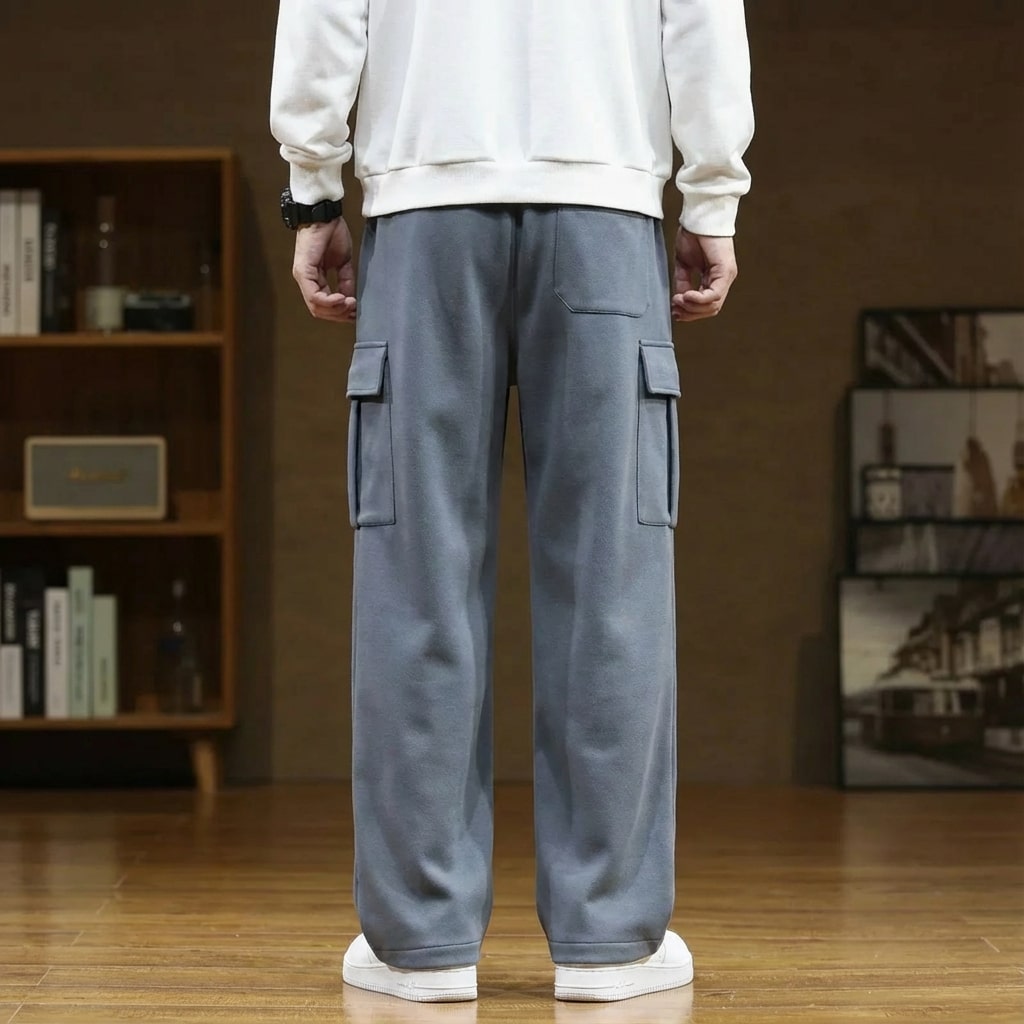 Robert Men’s Cargo Pants – Soft Relaxed Fit Sweatpants