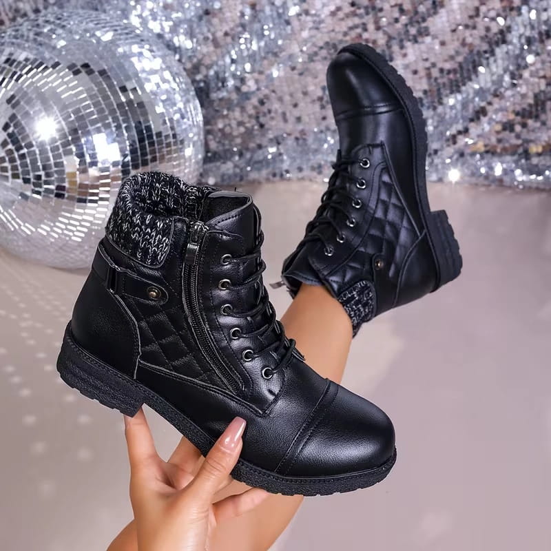 Selina Women’s Leather Zipped Ankle Boots