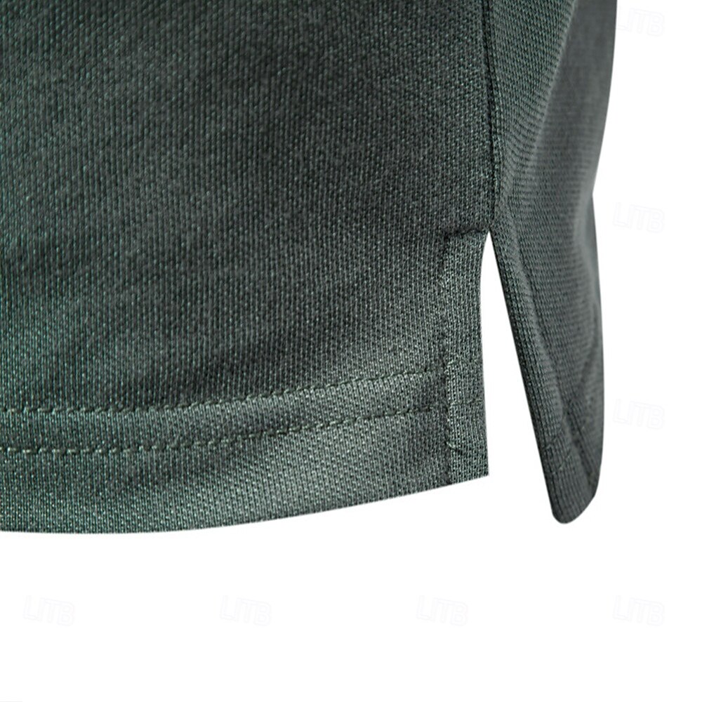 Elias Men's Floral Knit Polo Shirt