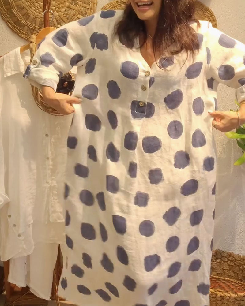 Serena Dotted Chic Dress