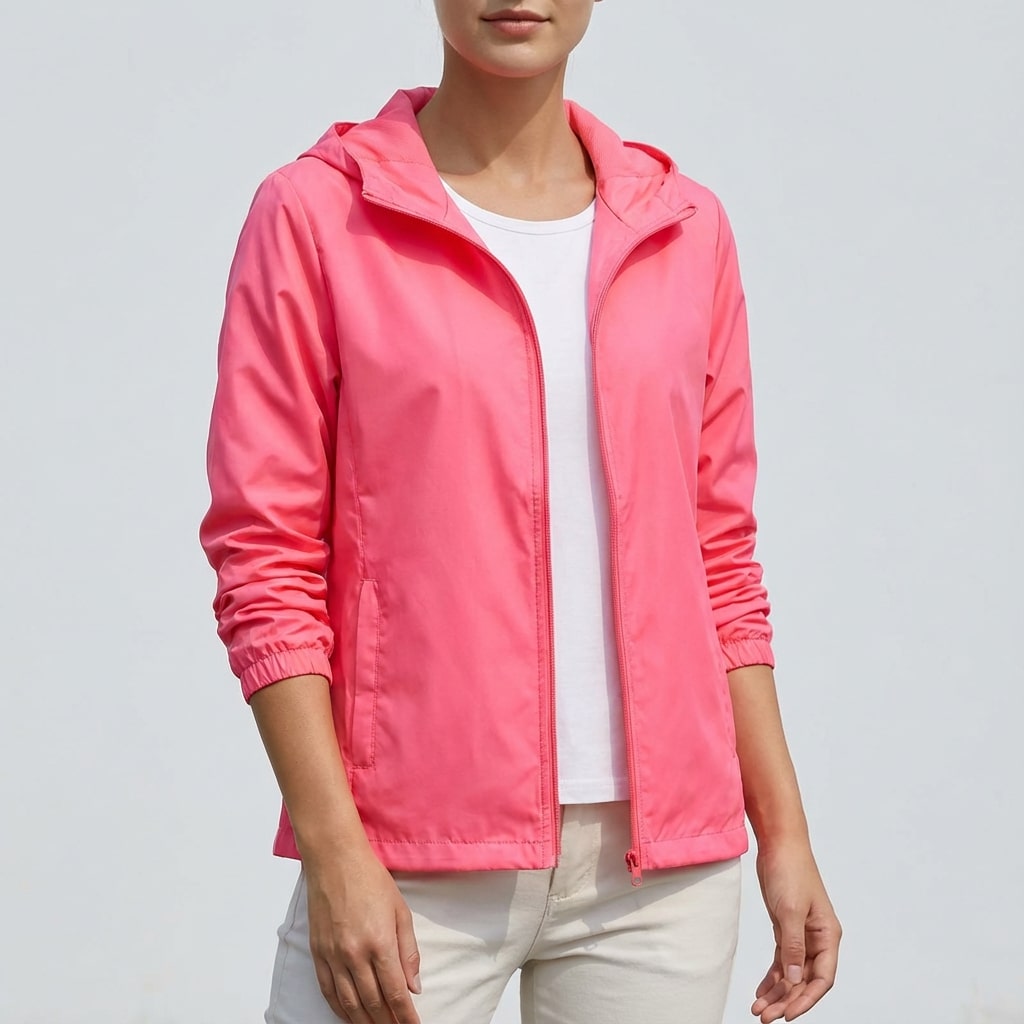 NimbusShell Unisex Lightweight Hooded Windbreaker Jacket