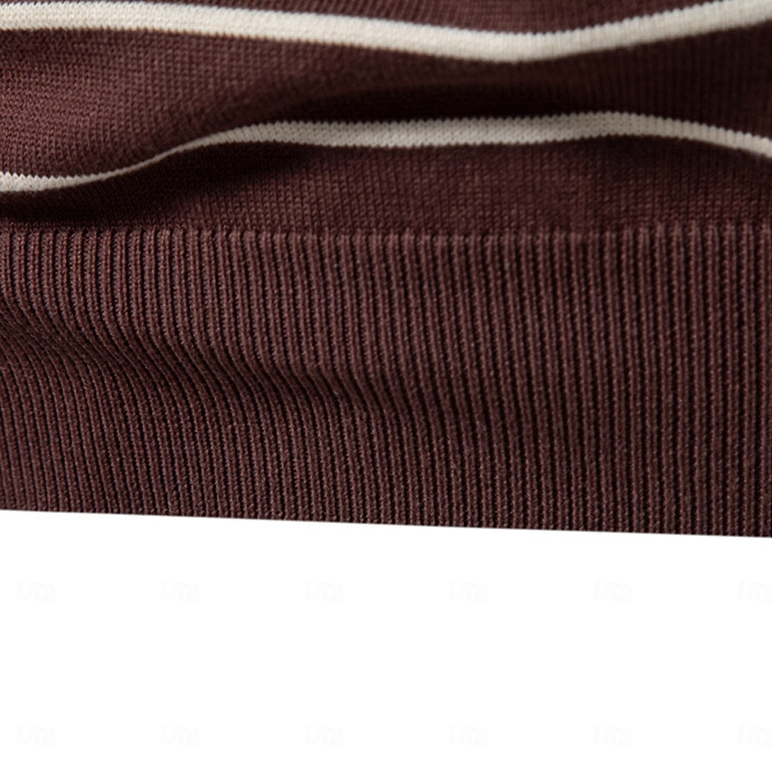 Griffin Men's Striped Crew Neck Sweater