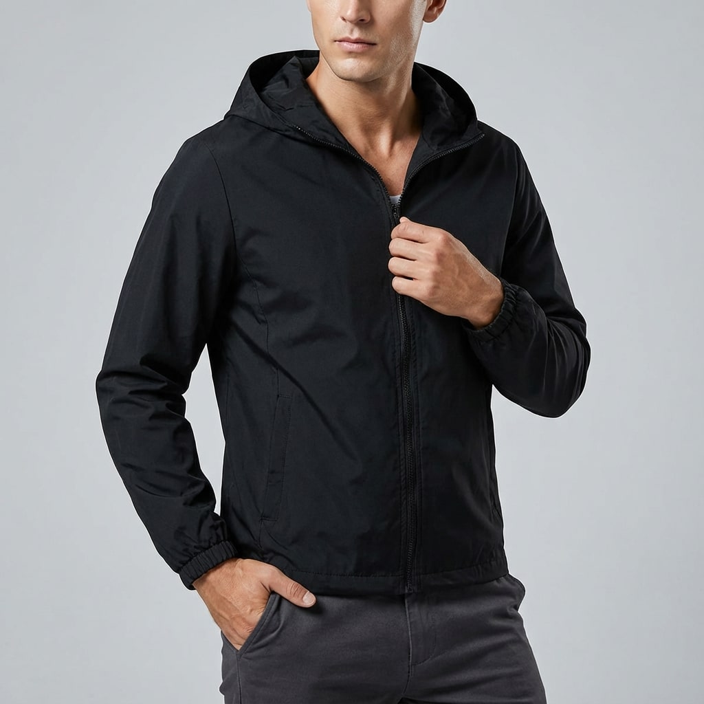 NimbusShell Unisex Lightweight Hooded Windbreaker Jacket