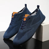 Eli Mesh Knit Slip-Ons – Lightweight Walking Shoes with Breathable Flexibility