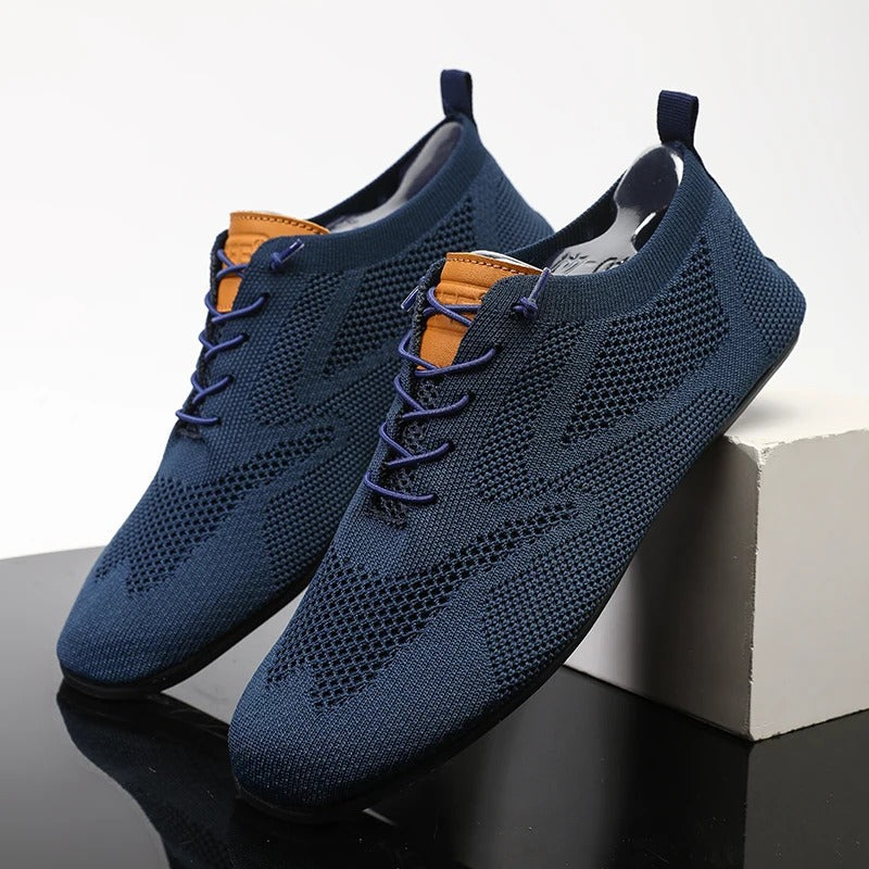 Eli Mesh Knit Slip-Ons – Lightweight Walking Shoes with Breathable Flexibility