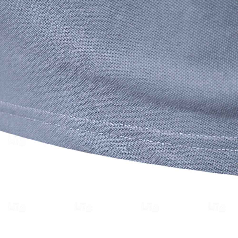 Elias Men's Floral Knit Polo Shirt