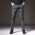 Adrian Men’s Slim Fit Pants – Stretch Cotton Blend with Wrinkle-Resistant Finish