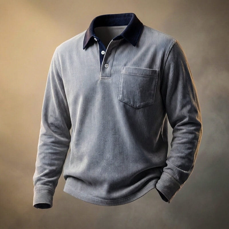 Silvano Corduroy Explorer Polo