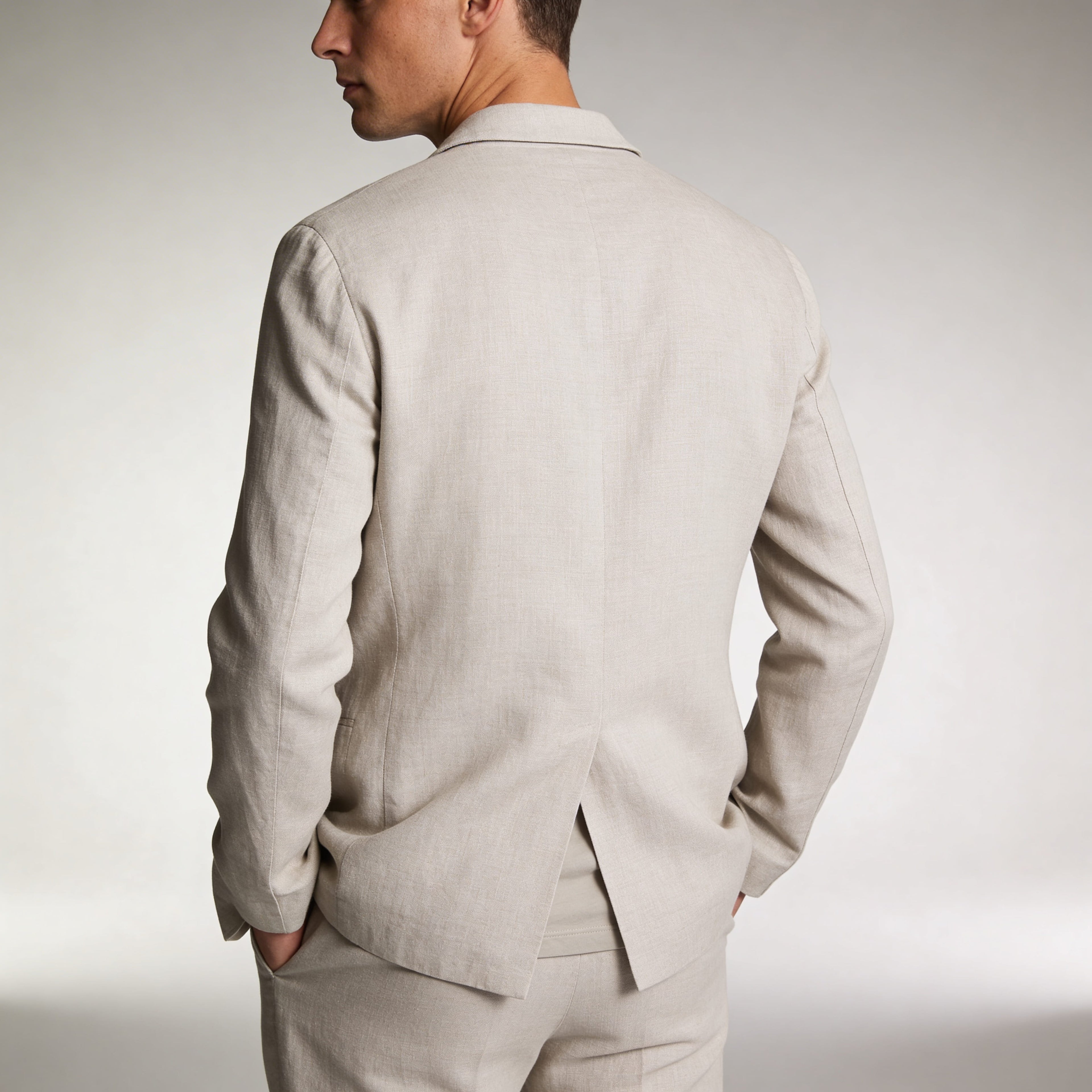 Lorenzo Amalfi Linen Blazer – Lightweight Breathable Summer Blazer