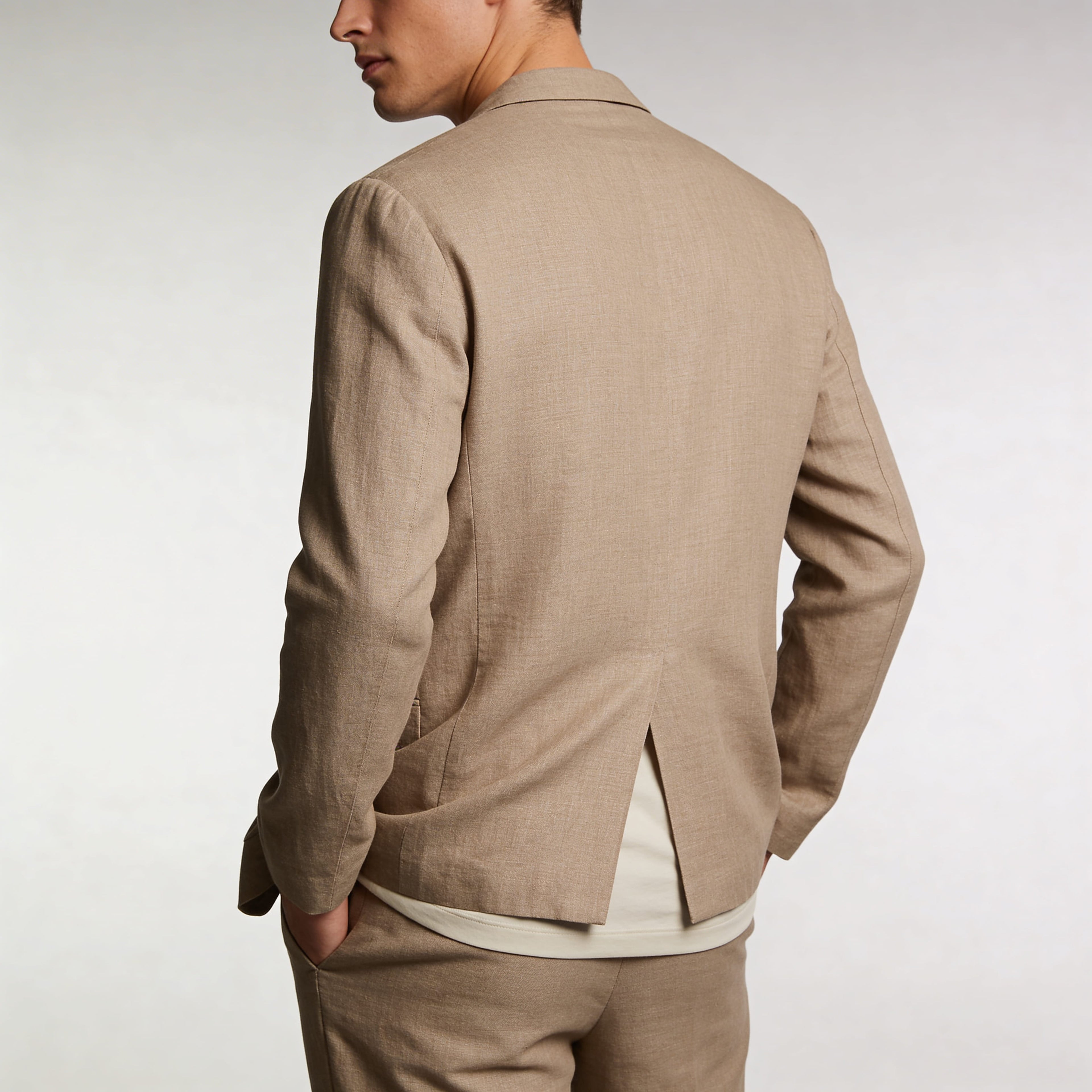 Lorenzo Amalfi Linen Blazer – Lightweight Breathable Summer Blazer