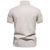 Elias Men's Floral Knit Polo Shirt