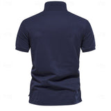 Elias Men's Floral Knit Polo Shirt