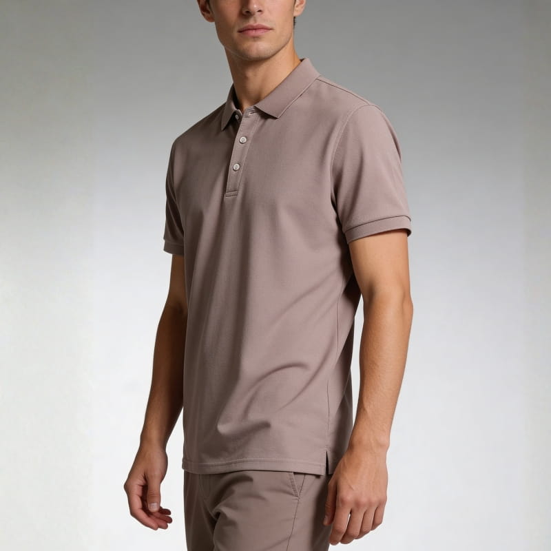 Daxton Performance Polo Shirt – Stretch Athletic Smart-Casual Top