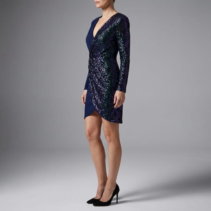 Ruffa Mea Sculpting Bodycon Dress – Figure-Flattering Evening Wear